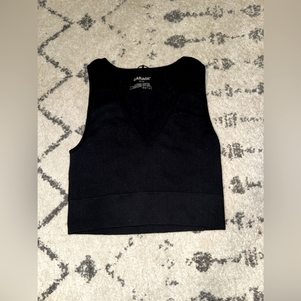 Garage v-neck tank